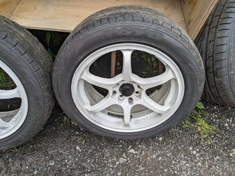 Advan Racing R16 4x100/4x114 nové pneu Toyo 205/50/16 - 3