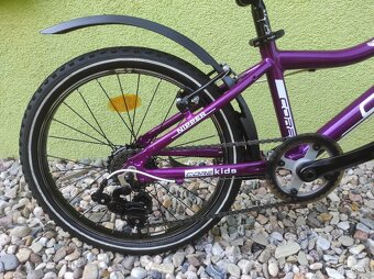 Značkové dětské kolo CORE NIPPER 20" (fialová) - 3