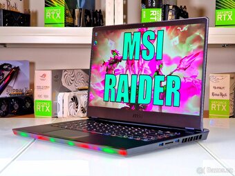 Herní notebook MSI RAIDER GE67 HX | i7-12800HX | QHD 240Hz - 3