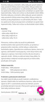 Vložná taška do kočárku Emitex Oxford - 3