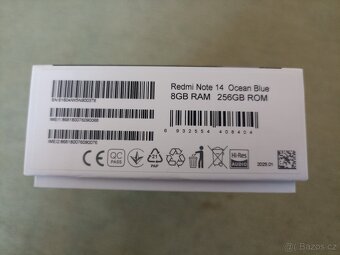 Xiaomi redmi note 14 8/256GB - 3