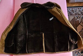 Pánský kožich barva champagne podšívka nutrie - 3