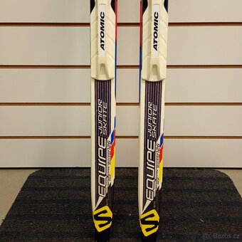 Běžky Salomon Equipe Skate Jr. 126 cm + vázání SNS 146 - 3