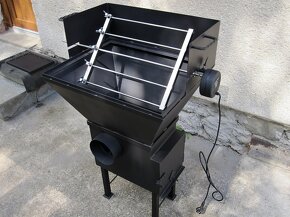 Topeniště k udírně + grilovací nástavba - 3