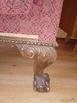 Retro prvorepubliková křesla 2ks - 3