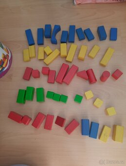 Dřevěné kostky zn. EICHHORN 50 ks - 3