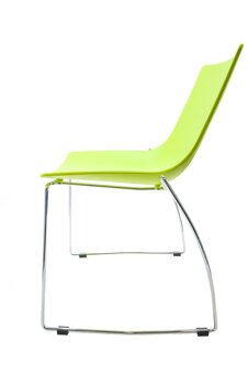 Židle F1M DELUXE - zelená - plast / kov - 3