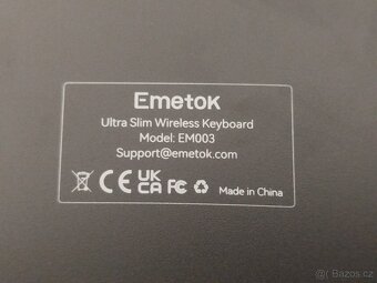 Bezdrátová klávesnice Emetok EM003 - 3