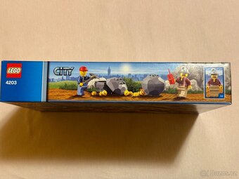 Lego city 4203 - transportér bagrů - 3