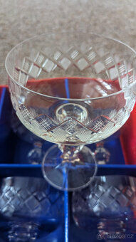 Broušené šampaňské skleničky Bohemia Crystal - 3