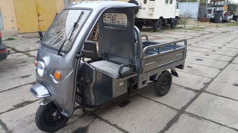 Elektrická pracovní tříkolka s KABINOU NOVÁ - záruka - 3