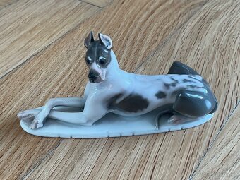 Starožitné porcelánové figurky psů - 3