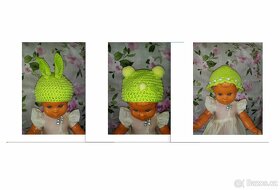 Čepičky pro panenky Zuzanky , BJD, Paola Reina - 3