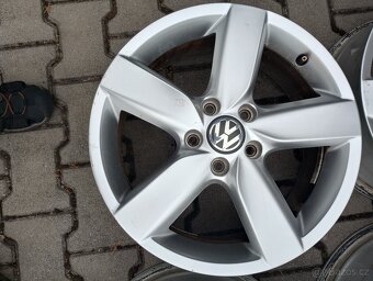 Alu litá kola BORBET 17" ORIGINÁL VOLKSWAGEN,5x112mm - 3