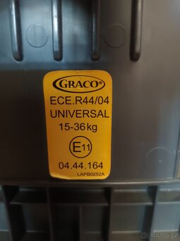 Autosedačka Graco junior 15-36kg - 3