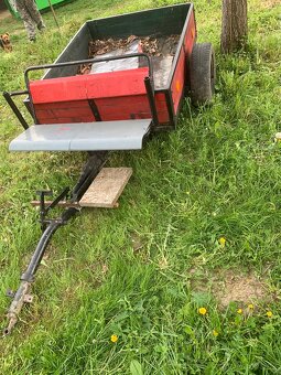 Vlečka za teru, traktor - 3