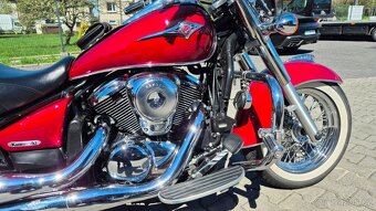 17000 km kawasaki vn 900 clasic 2008 - 3