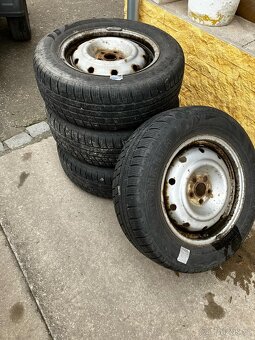 Original disky Subaru Forester + pneu 215/65 r16 zimní - 3