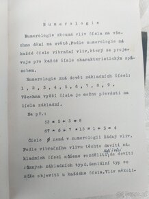 MAGIE ČÍSEL- STRUČNÝ VÝTAH 1939 + PRAKTICKÁ TYPOLOGIE 1947 - 3