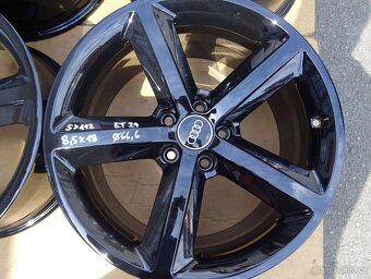 Alu disky černé origo Audi, 18", 5x112, ET 29, šíře 8,5J - 3