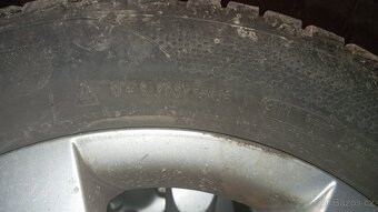 ALU kola na Peugeot+celoroční pneu 205/55 R16 - 3