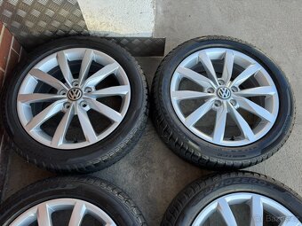 Alu 17" 5x112 VW Dijon zimní 70%, G7, O3 TOP - 3