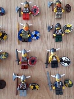 Predám LEGO mix figúrok Vikingov/bojovníkov - 3