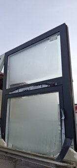 dveře balkon. hliníkové 96x279 cm jednokřídlé barva antracit - 3