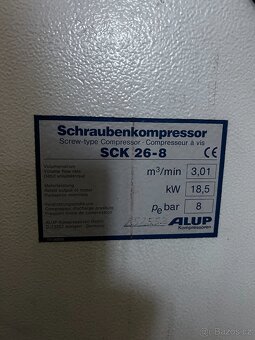 Průmyslový šroubový kompresor 8 bar - 3