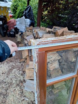 Drevene okno 100x120 - 3