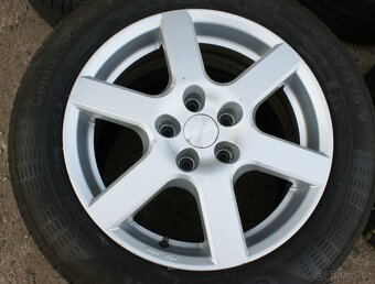 R16 alu kola Aluett hezké 5x108 letní pneu - 3