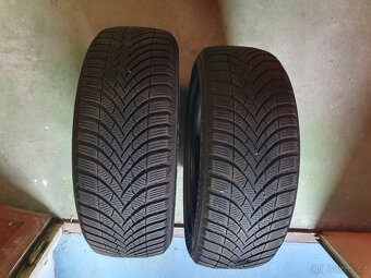 2ks zimní pneu 215 55 17 Semperit Speed Grip 5, DOT 4122 - 3