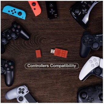 8BitDo USB Bluetooth adaptér pro herní ovladače - 3
