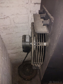 Kamna na dřevo do dilny garaze - 3