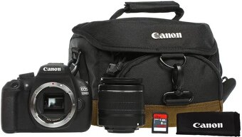 Canon EOS 1200D + objektiv 18–55mm + brašna + SD karta - 3
