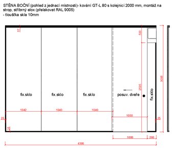 PRODÁM DVĚ CELOPROSKLENÉ PŘÍČKY - 3