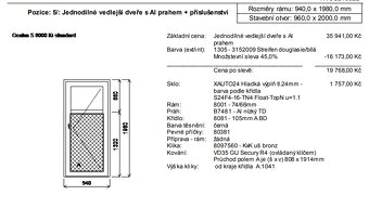 PVC Vedlejší dveře - 3
