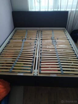 Manželská postel 185x210cm s úložným prostorem NOVÁ CENA - 3