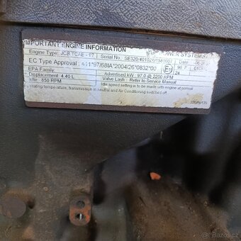 Motor JCB - 3