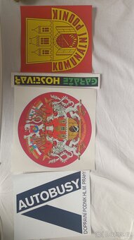 CEDULE a SAMOLEPKY MHD PRAHA 1971-2000 - 3