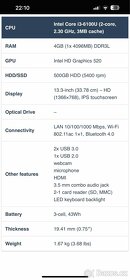 Dell 13 .Mac Book 2v1 Dotykové Na Opravu - 3