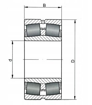 SKF 22205 E/C3 Soudečkové ložisko s možností domazávání - 3