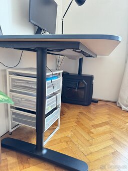 Písací stôl 160x80 cm, IKEA BEKANT - 3