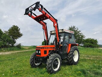 MONTÁŽ ČELNÍHO NAKLADAČE NA ZETOR, ZDARMA JOYSTICK A VIDLE. - 3
