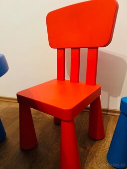 Stolek a židličky IKEA mamut - 3