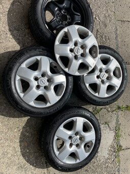 Letní pneumatiky 185/50 R15 H a plechové disky - prodej - 3