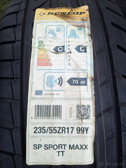 Nové pneu DUNLOP 235/55ZR17 99Y SP SPORT MAXX TT - 3