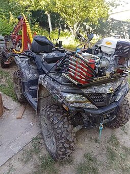 Prodám Kranman T2000ex+ čtyřkolku Gladiator X 1000 - 3