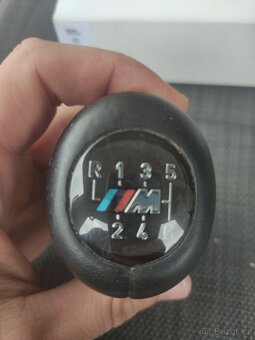 BMW m paket originální hlavice řadící páky - 3