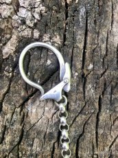 Stribro umělecky privesek klíčenka - 3